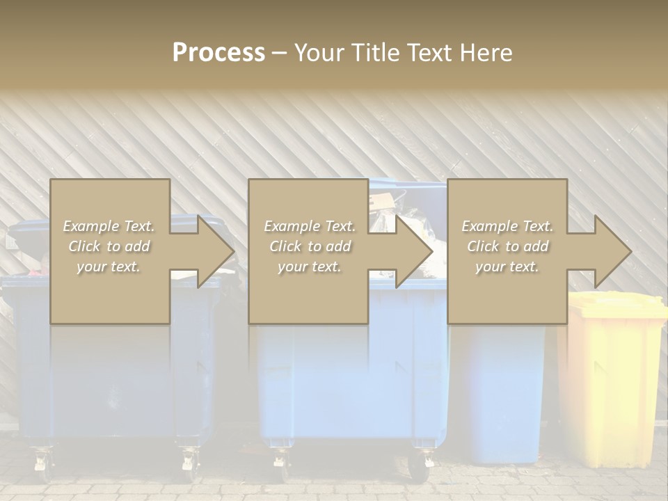 Background Waste Bins Dust PowerPoint Template