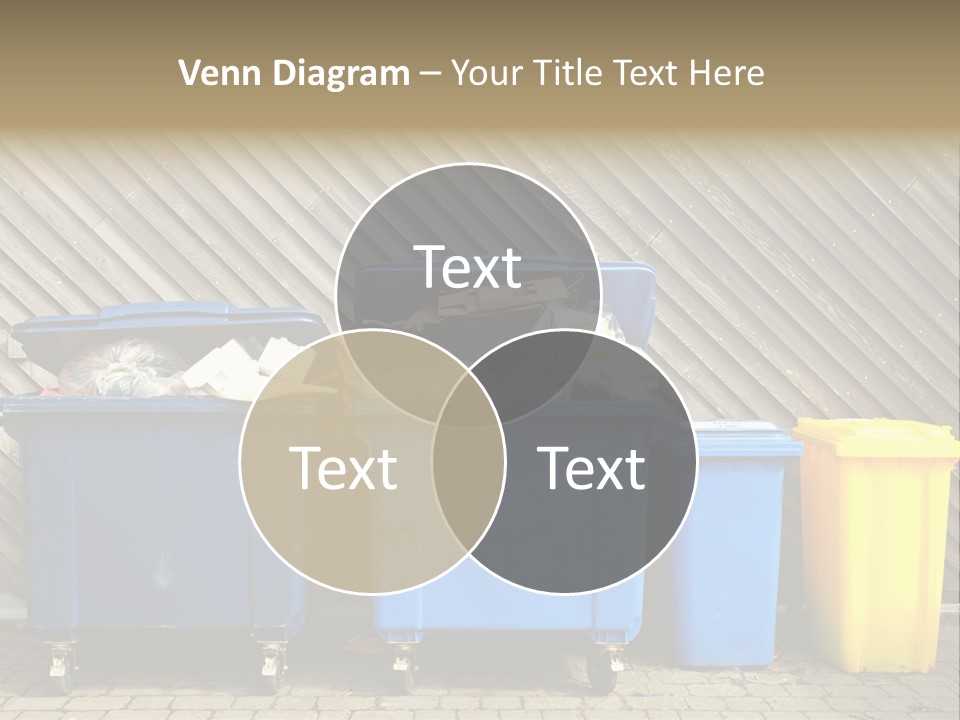 Background Waste Bins Dust PowerPoint Template