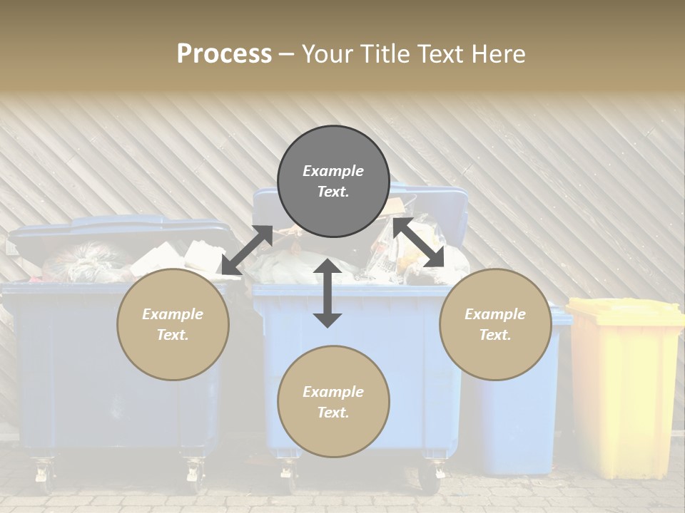 Background Waste Bins Dust PowerPoint Template