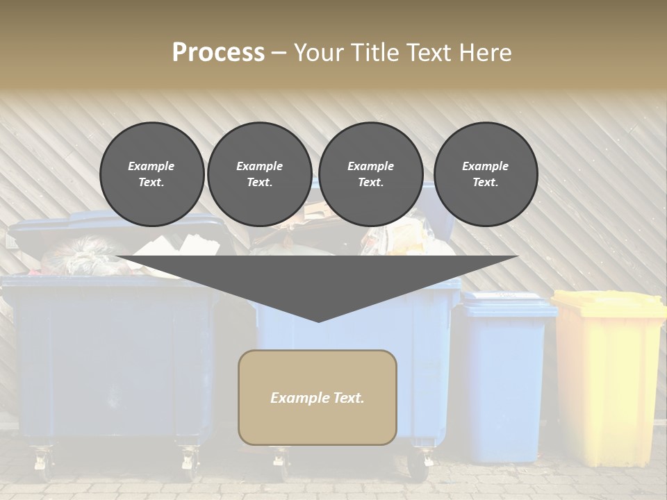 Background Waste Bins Dust PowerPoint Template