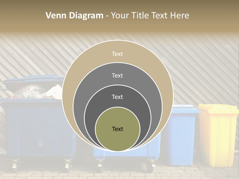 Background Waste Bins Dust PowerPoint Template