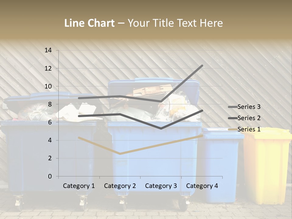 Background Waste Bins Dust PowerPoint Template