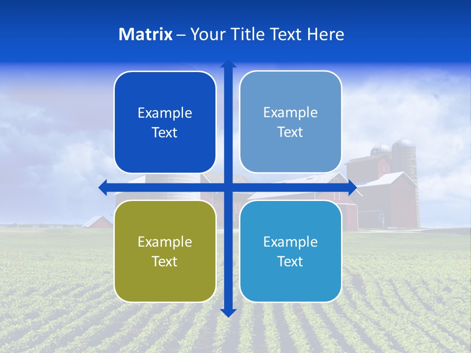 Tree Field American PowerPoint Template