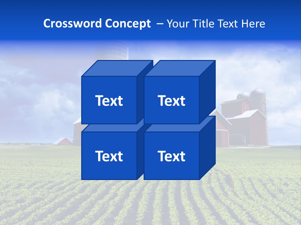 Tree Field American PowerPoint Template