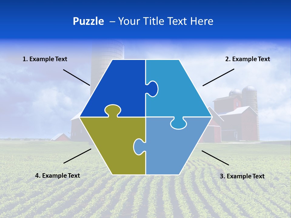 Tree Field American PowerPoint Template
