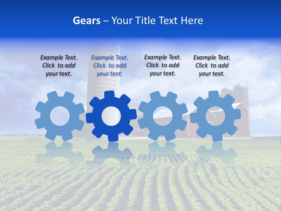 Tree Field American PowerPoint Template