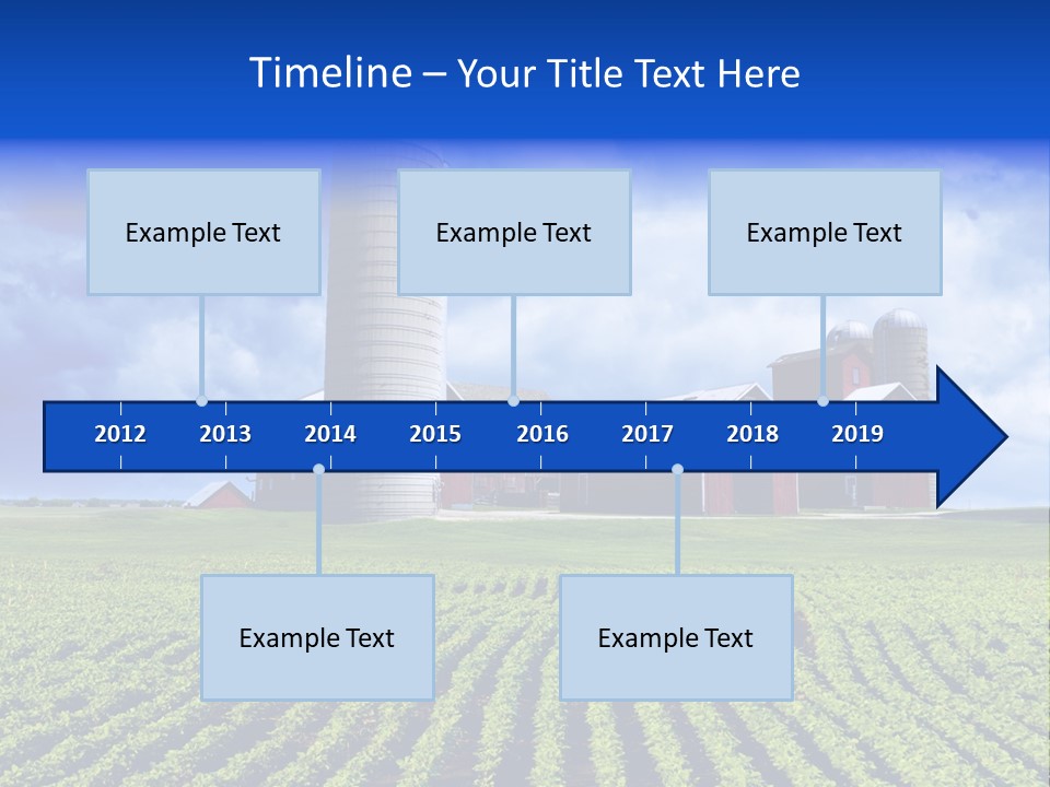 Tree Field American PowerPoint Template