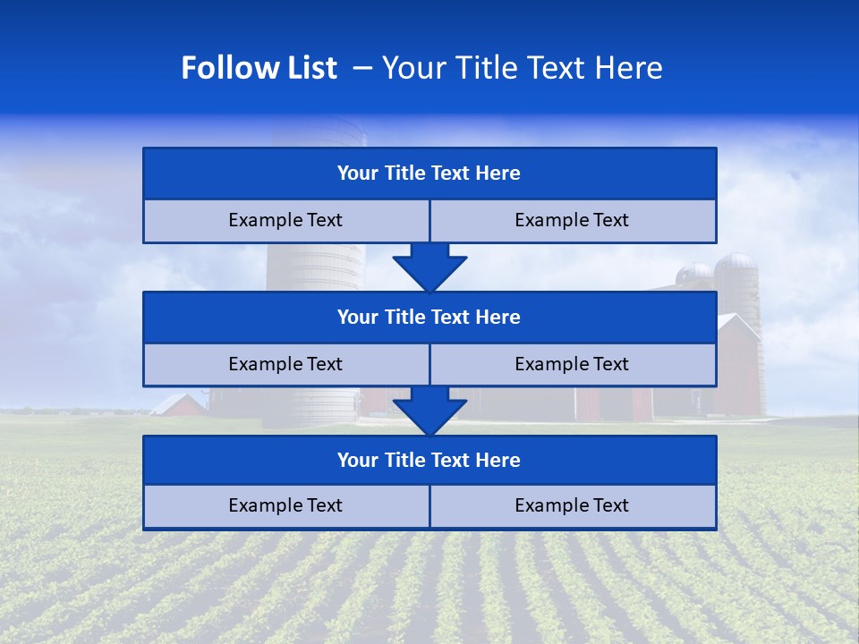 Tree Field American PowerPoint Template