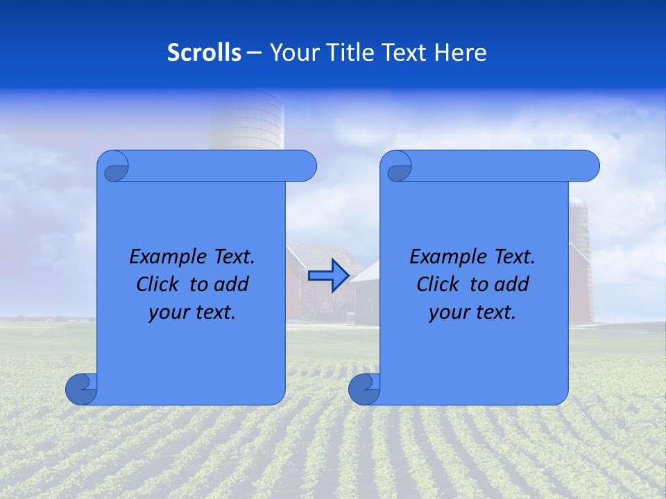 Tree Field American PowerPoint Template