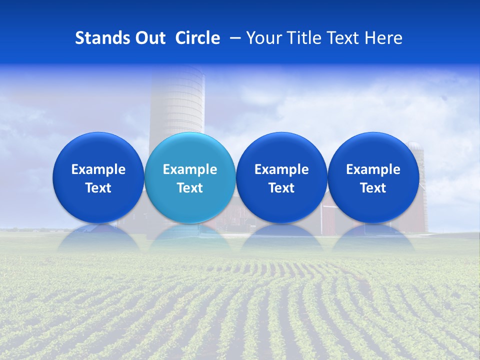 Tree Field American PowerPoint Template