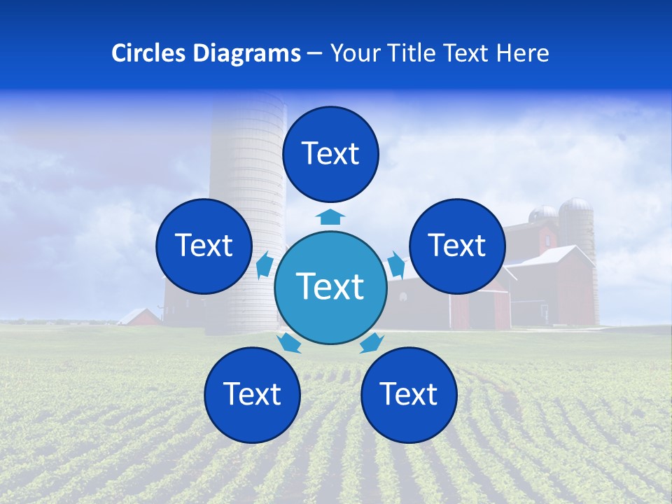 Tree Field American PowerPoint Template