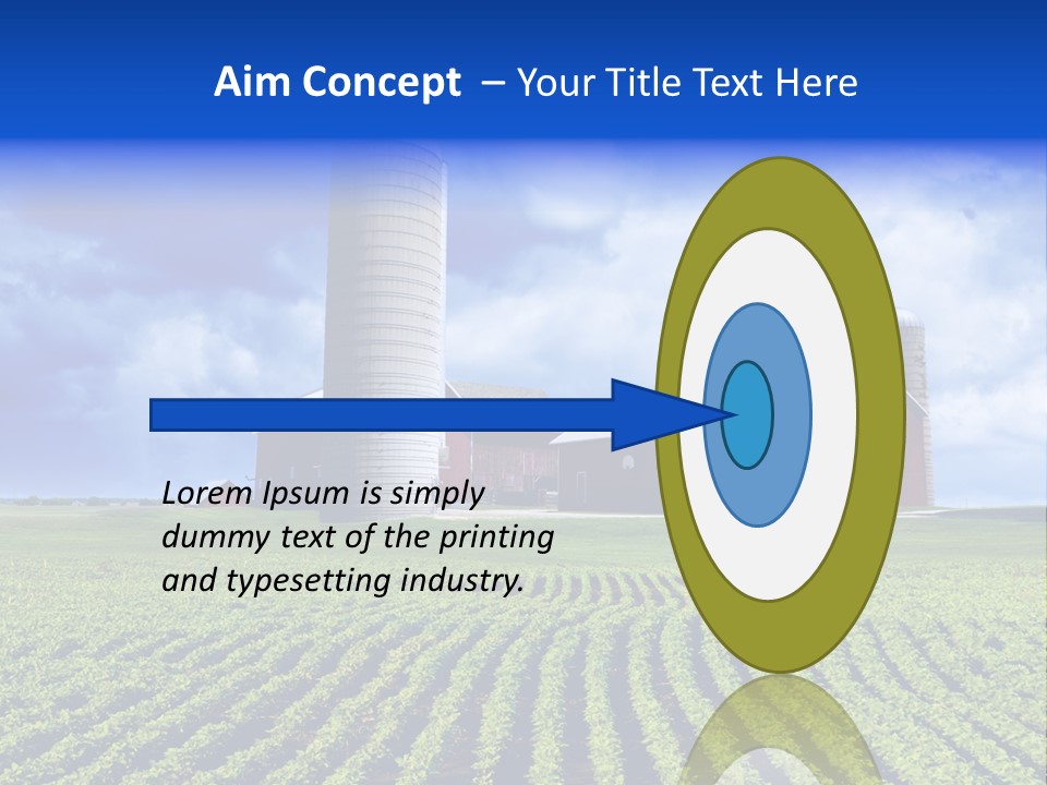 Tree Field American PowerPoint Template