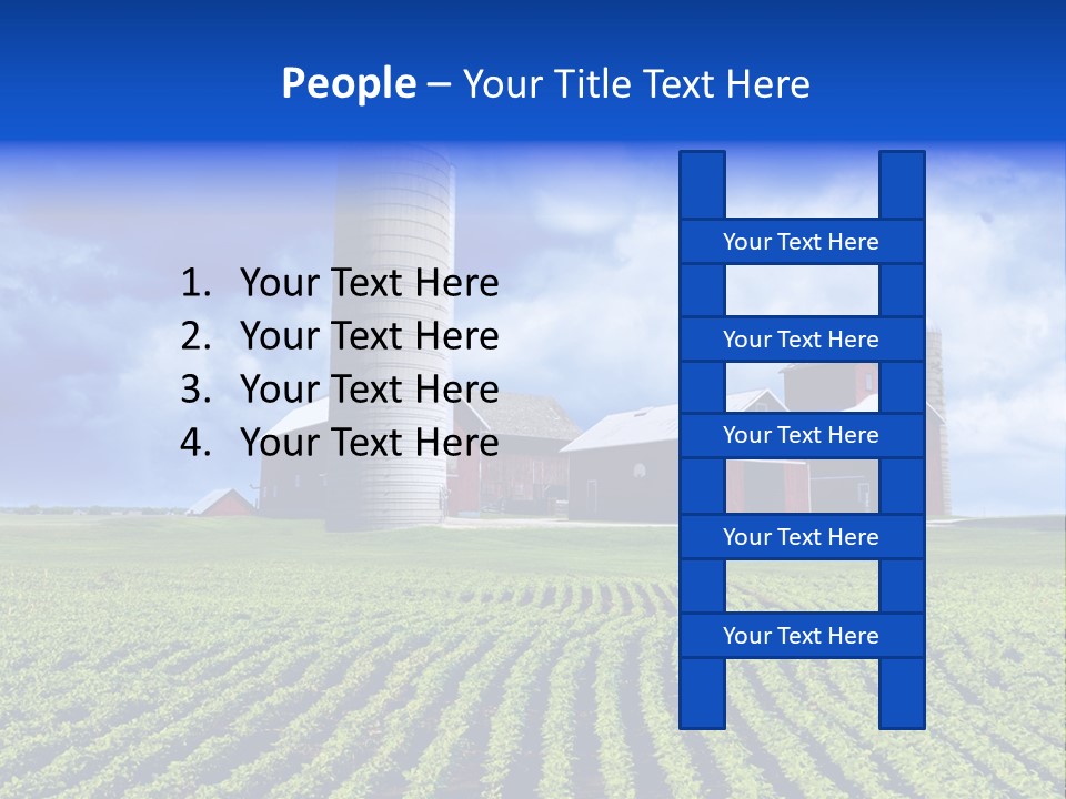 Tree Field American PowerPoint Template
