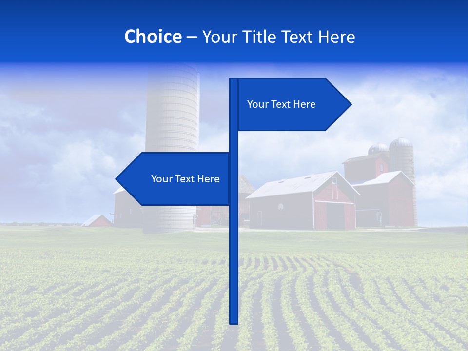 Tree Field American PowerPoint Template