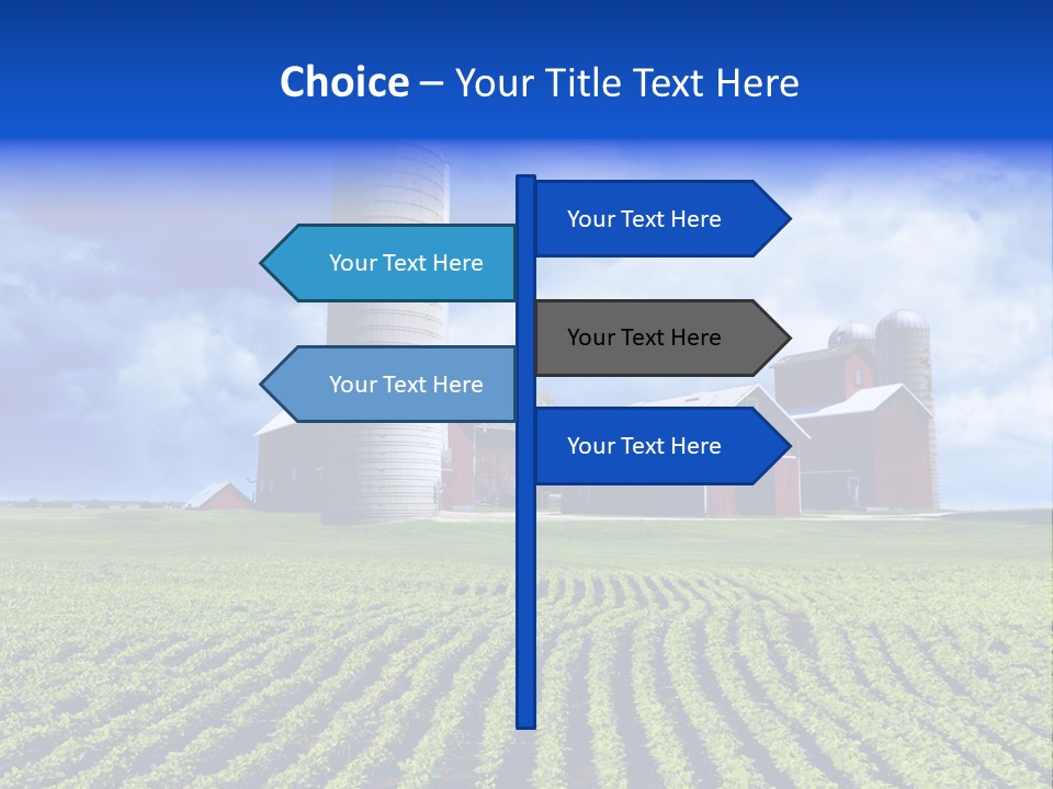 Tree Field American PowerPoint Template