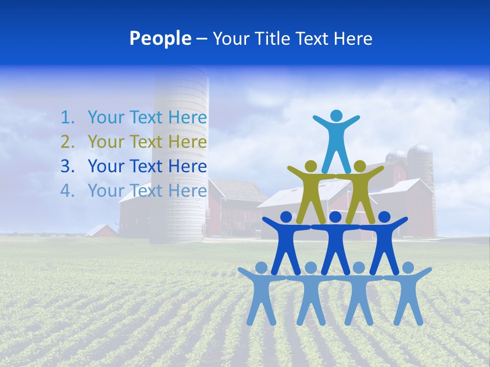 Tree Field American PowerPoint Template