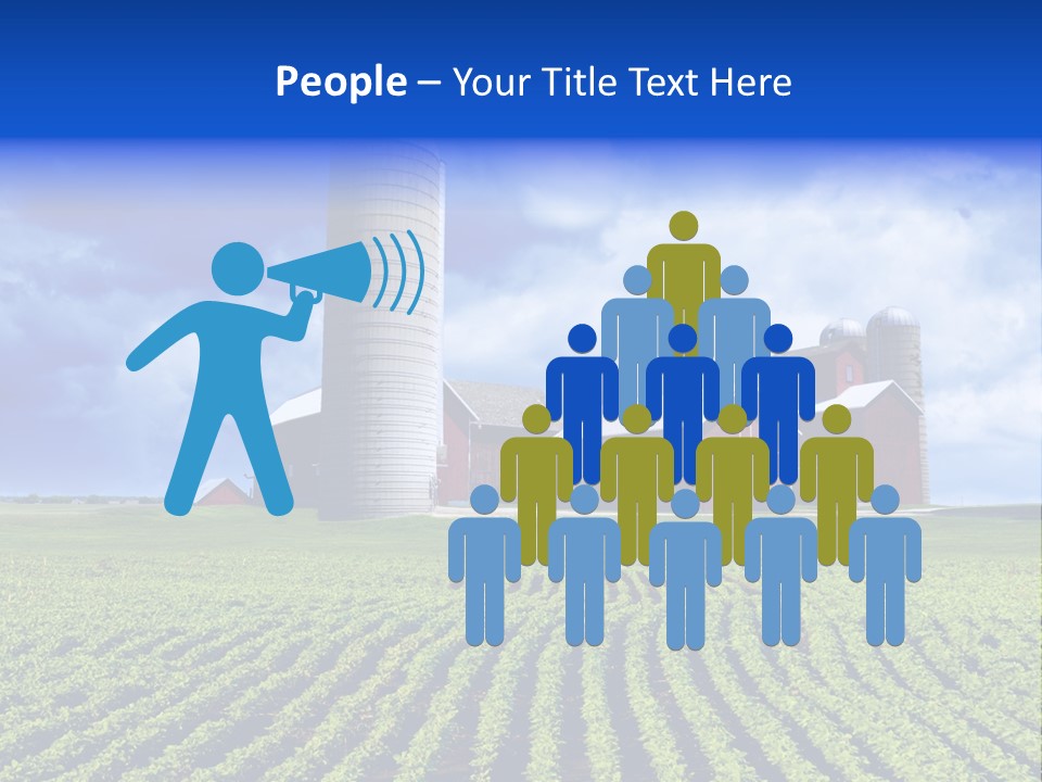 Tree Field American PowerPoint Template