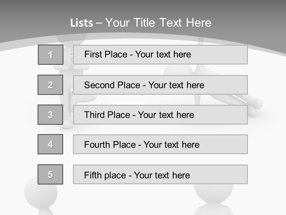 Training Recreation Person PowerPoint Template