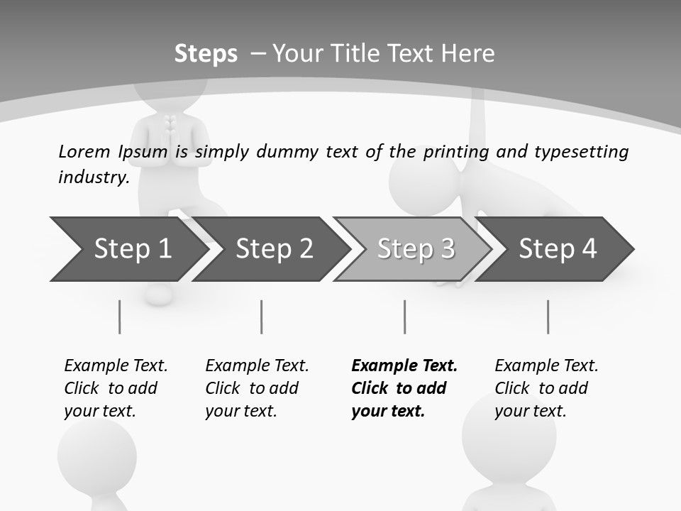 Training Recreation Person PowerPoint Template