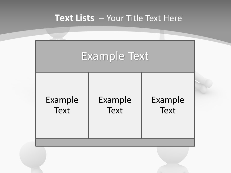 Training Recreation Person PowerPoint Template