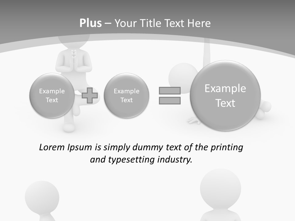 Training Recreation Person PowerPoint Template