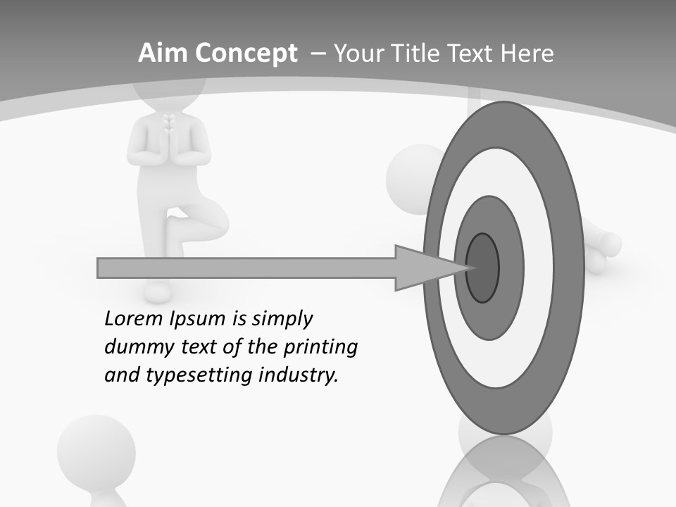 Training Recreation Person PowerPoint Template