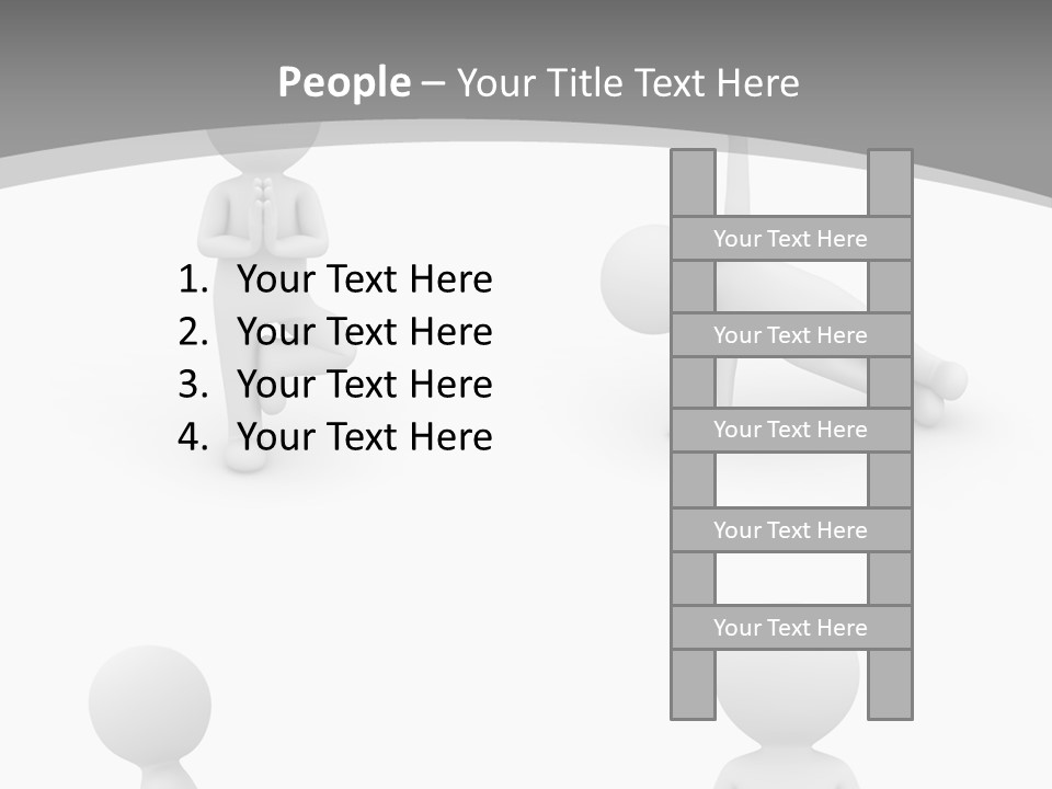 Training Recreation Person PowerPoint Template