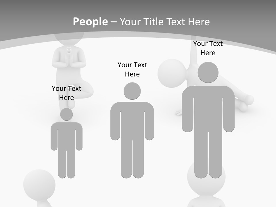 Training Recreation Person PowerPoint Template