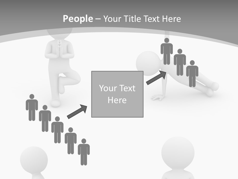 Training Recreation Person PowerPoint Template