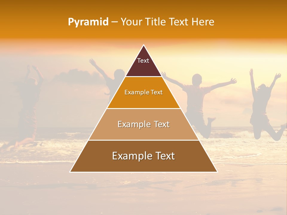 Holiday Together Jump PowerPoint Template