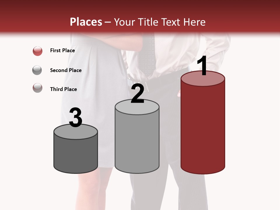 Portrait Team Four PowerPoint Template