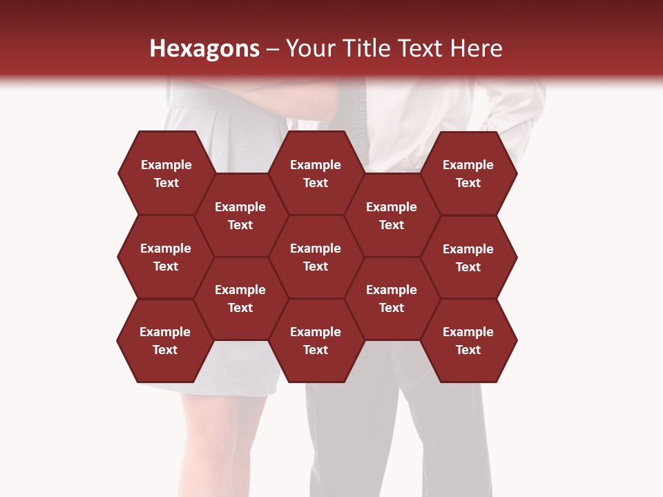 Portrait Team Four PowerPoint Template