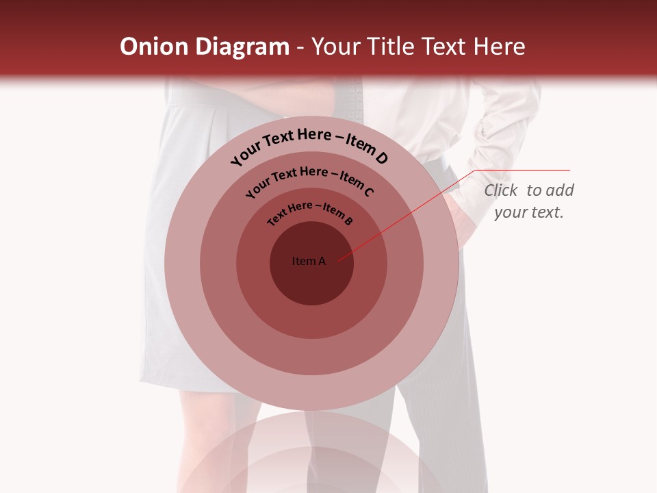 Portrait Team Four PowerPoint Template