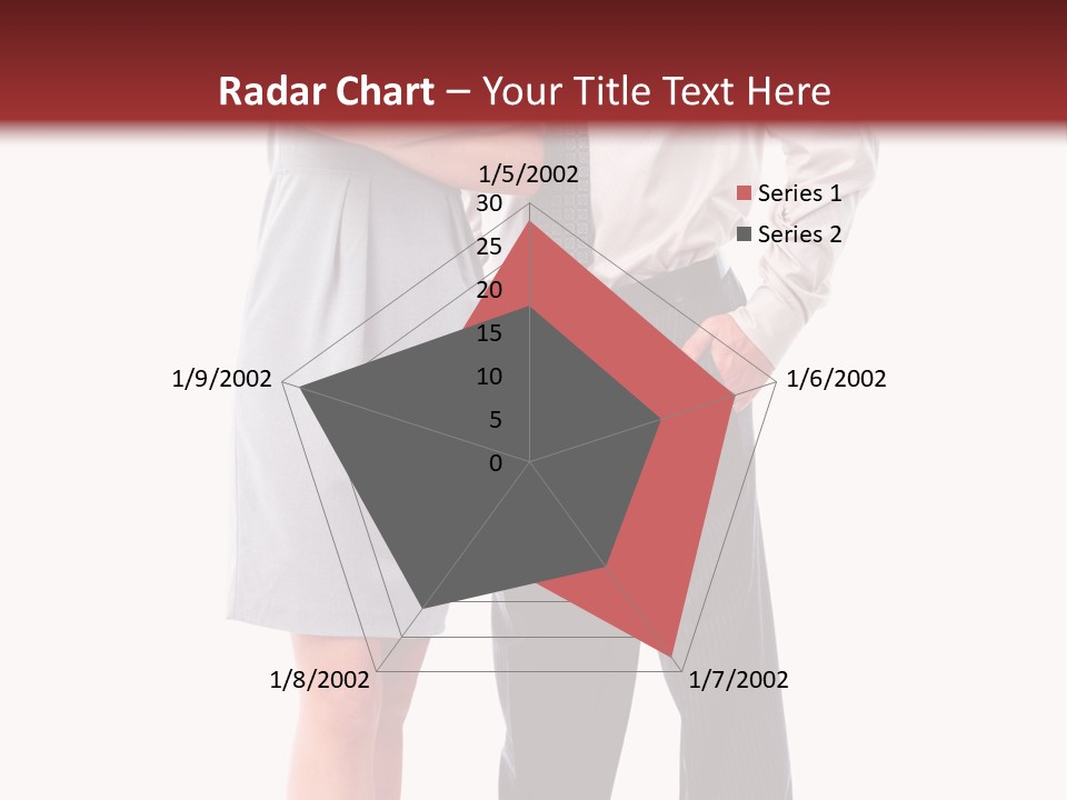Portrait Team Four PowerPoint Template