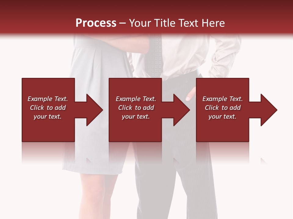 Portrait Team Four PowerPoint Template