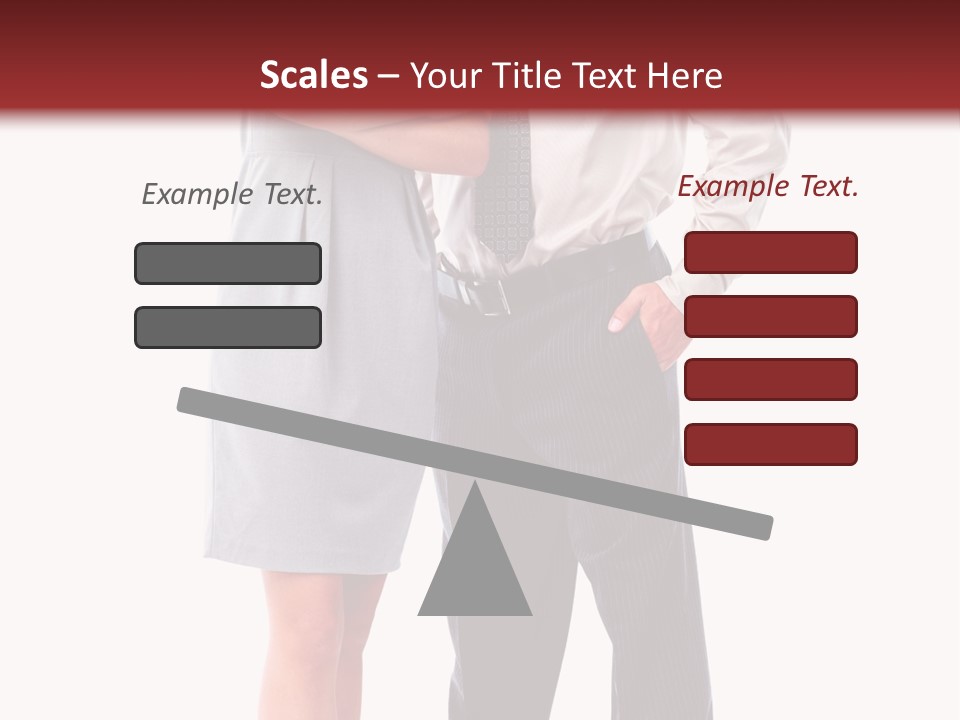 Portrait Team Four PowerPoint Template