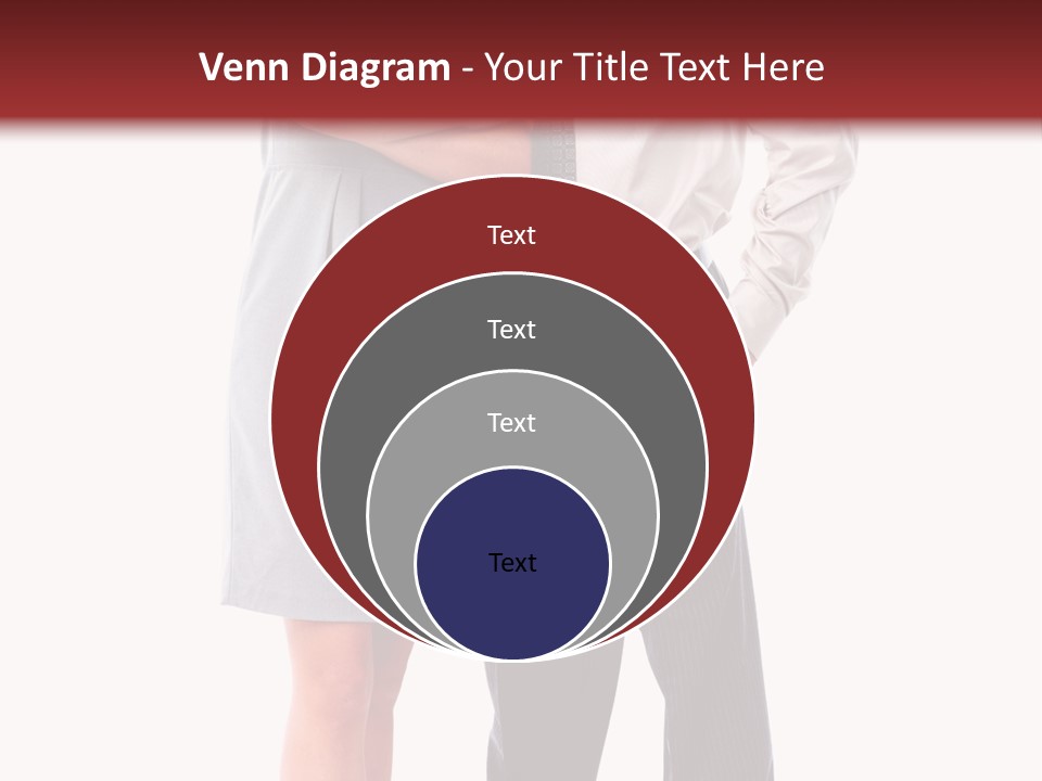 Portrait Team Four PowerPoint Template