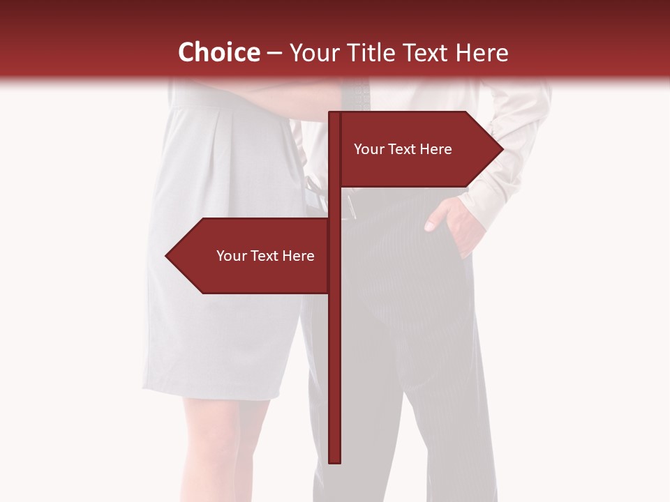 Portrait Team Four PowerPoint Template