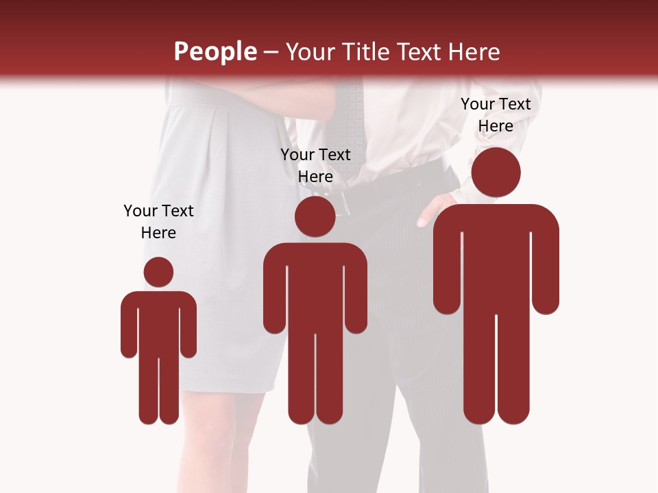 Portrait Team Four PowerPoint Template