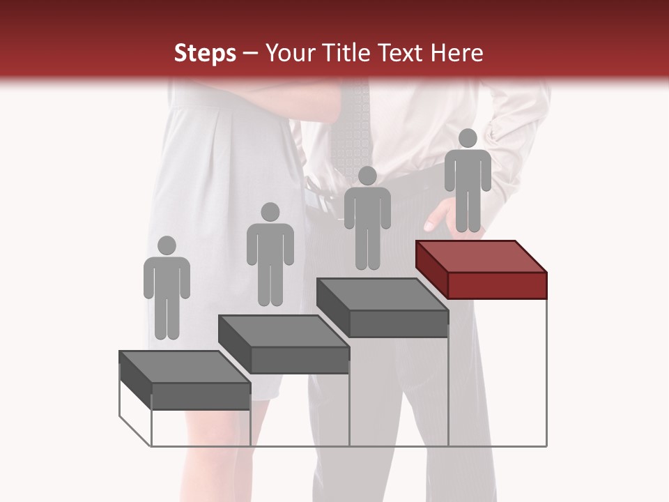 Portrait Team Four PowerPoint Template