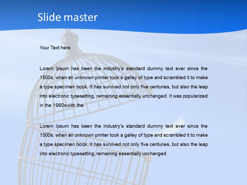 Pets Barred Detention PowerPoint Template