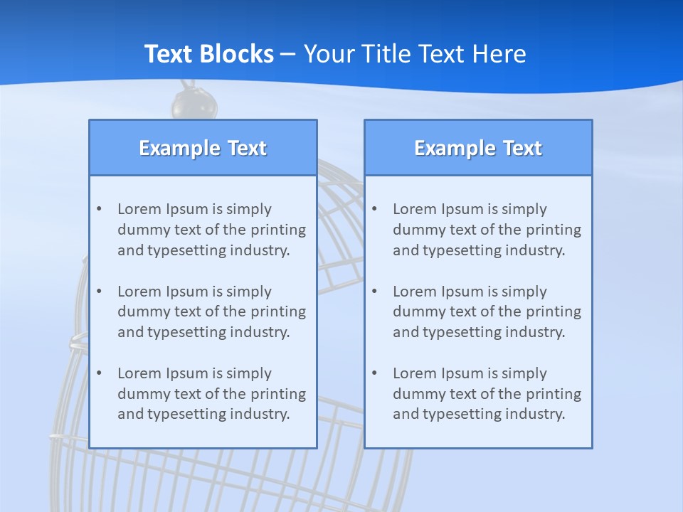 Pets Barred Detention PowerPoint Template