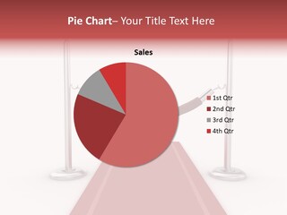 Staircase Line Theater PowerPoint Template