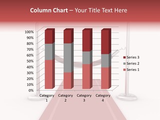 Staircase Line Theater PowerPoint Template