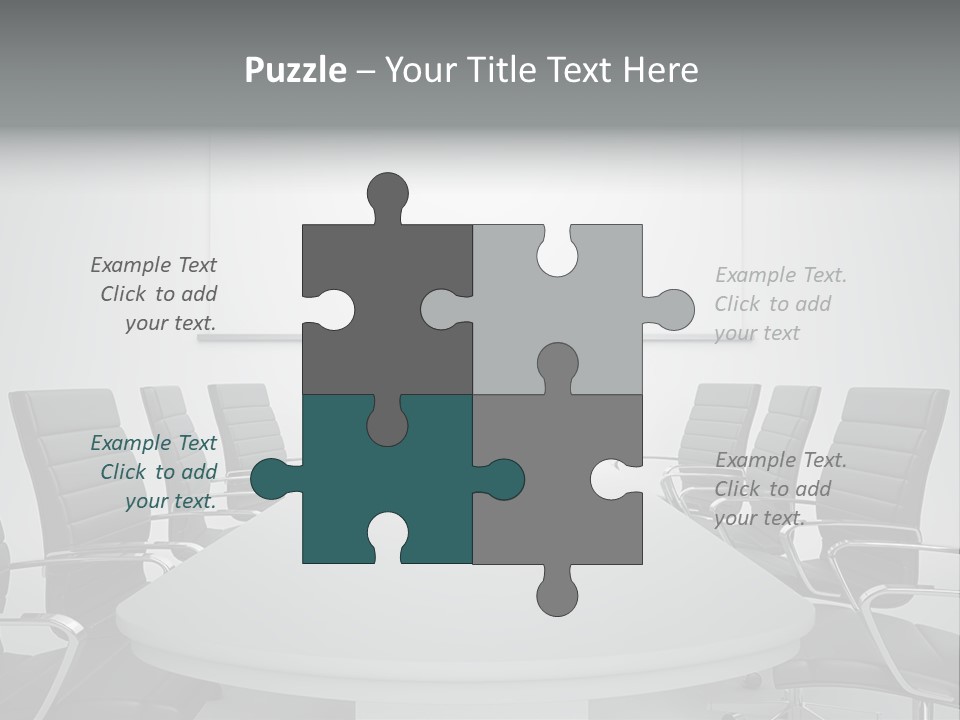 Executive Architecture Blue PowerPoint Template