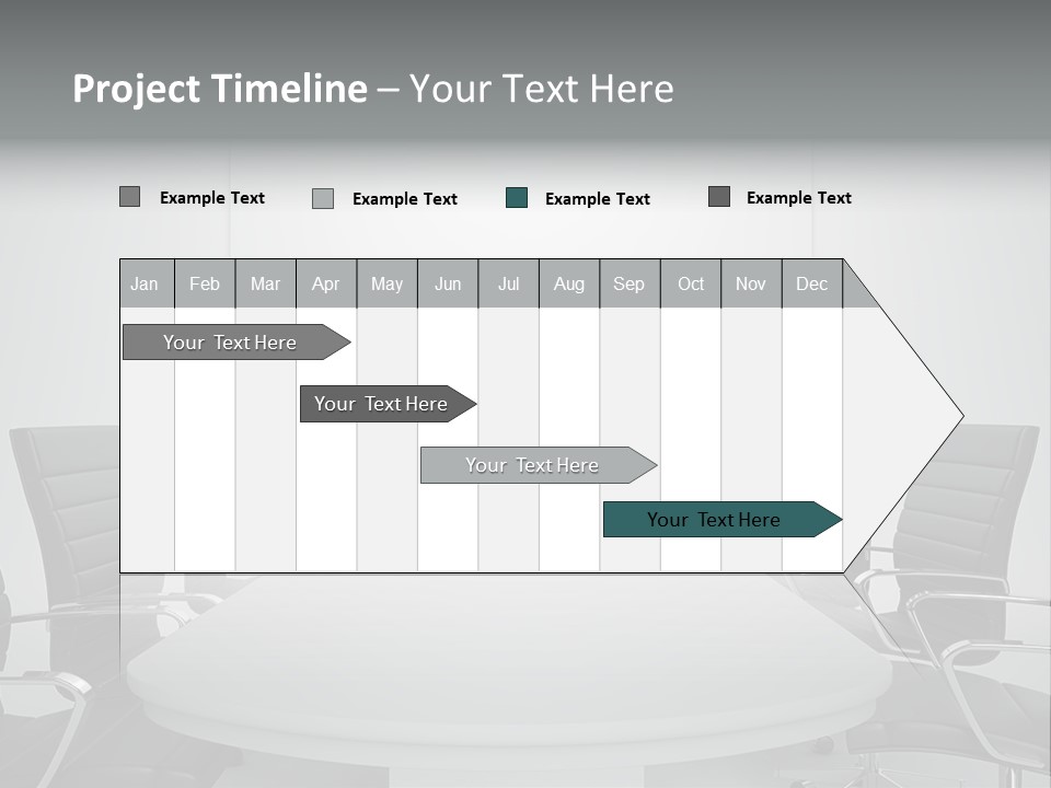 Executive Architecture Blue PowerPoint Template
