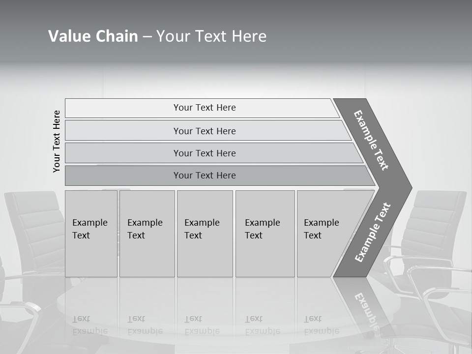Executive Architecture Blue PowerPoint Template