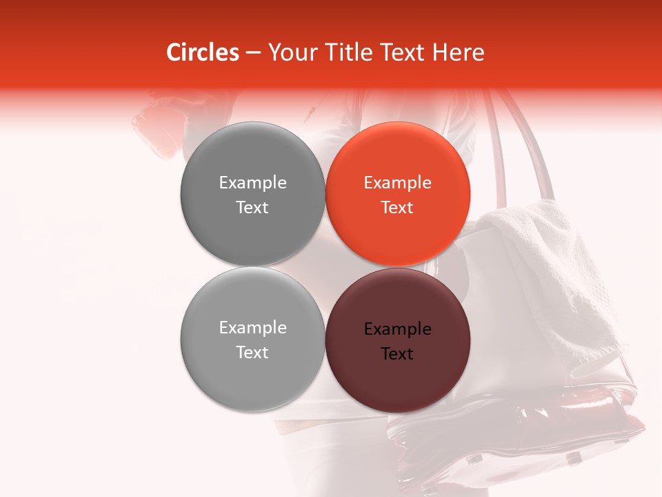 Physical Activity Sports Bag Gym PowerPoint Template