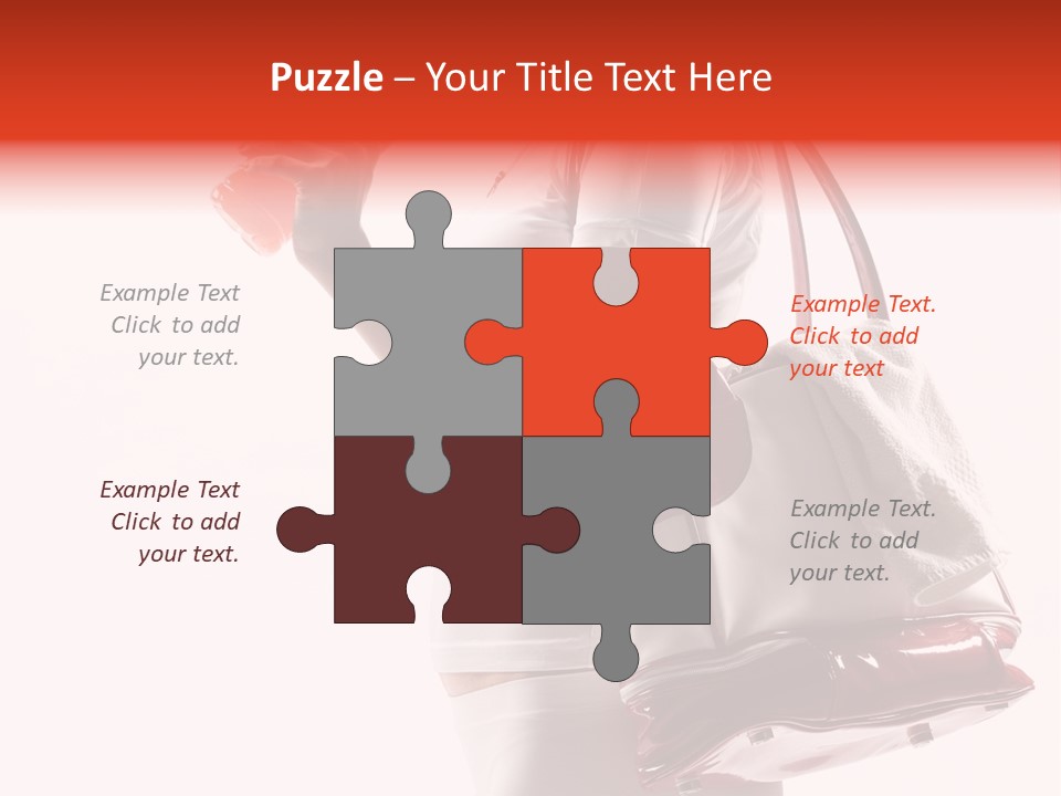 Physical Activity Sports Bag Gym PowerPoint Template