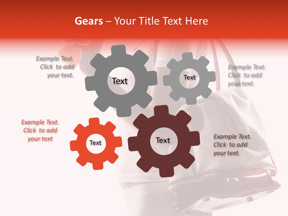 Physical Activity Sports Bag Gym PowerPoint Template